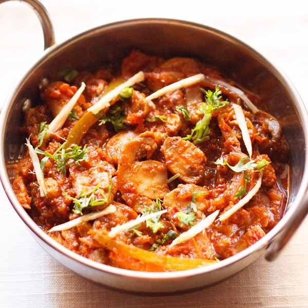 Kadhai Mushroom