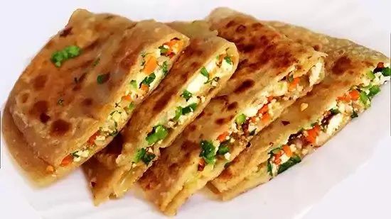Aloo Paneer Paratha