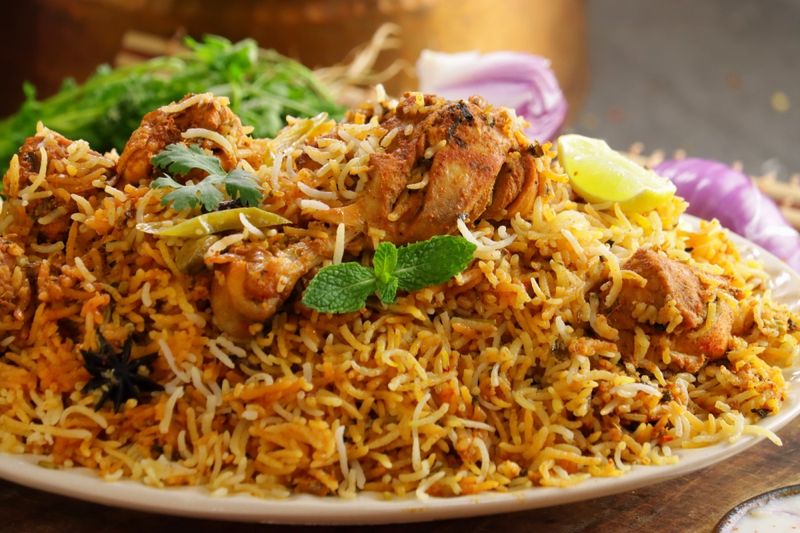 Hyderabadi Chicken Biryani