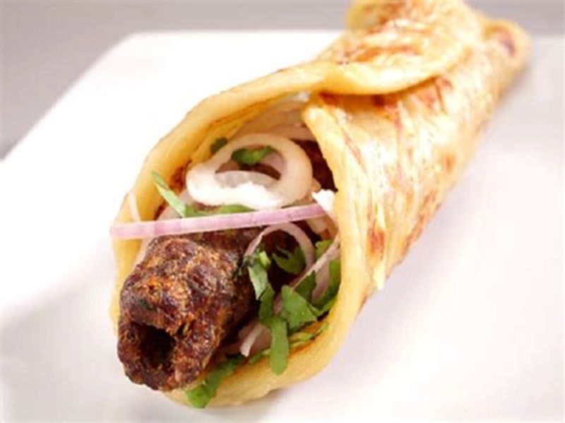 Kabab Paratha Roll