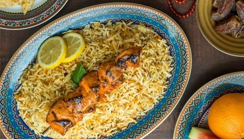 Paneer Tikka Biryani