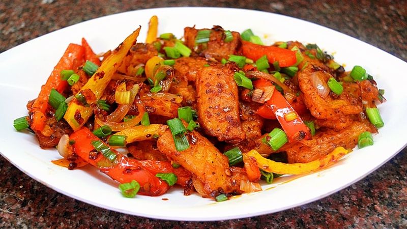 Chilli Potato Dry