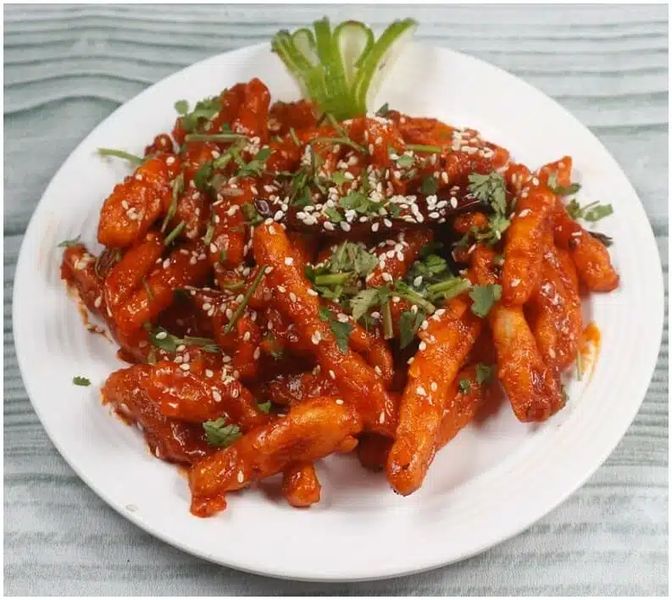 Honey Chilli Potato Dry